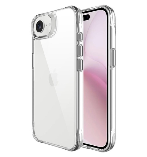 Apple iPhone 16e TOKO Pure husă spate (Transparent)
