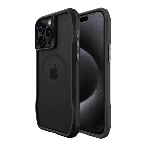Apple iPhone 15 Pro Max TOKO Octagon magsafe husă spate (Negru)
