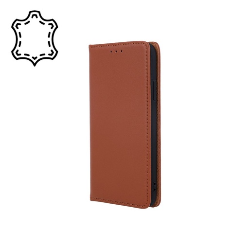 Samsung Galaxy A16 4G / Galaxy A16 5G Smart Pro piele husă tip carte (Maro)