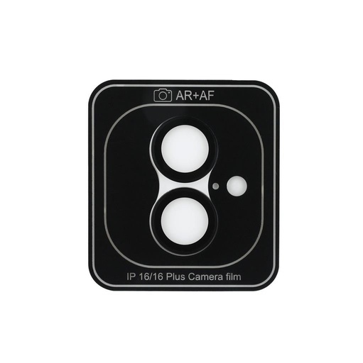 Apple iPhone 16 / 16 Plus Guess Metal protecție lentilă (Negru) - GUCL162SAGK