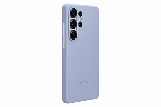 Samsung Galaxy S25 Ultra Silicone Cover husă (Albastru deschis)