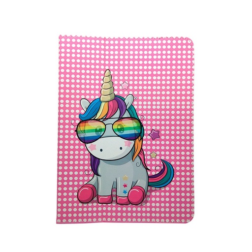 Universal dimensiune 9.0"-10.0"-ig tablet husă (Rainbow Unicorn)