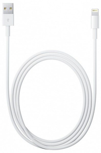 Apple Lightning kábel (Fehér) - 1m