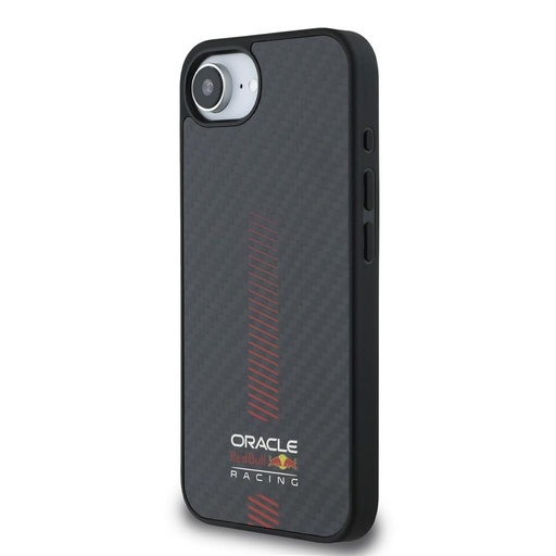 Apple iPhone 16e Roșu Bull Carbon Powerbar MagSafe husă (Negru) – RBHMPSE424CFGSMK
