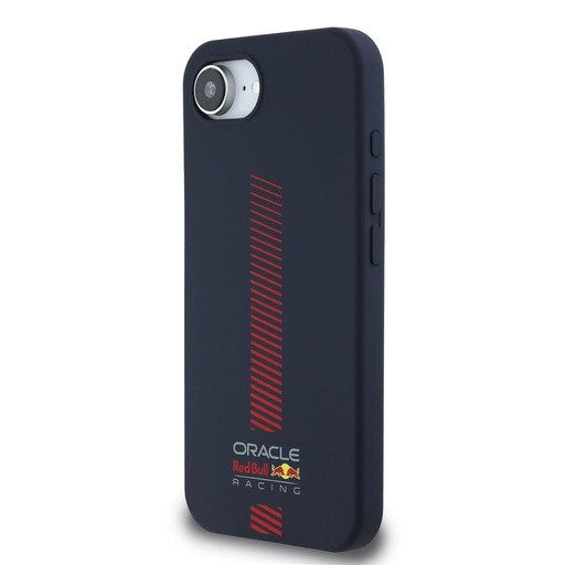 Apple iPhone 16e Roșu Bull Silicone Powerbar MagSafe husă (Bleumarin) – RBHMPSE424SIVGSV