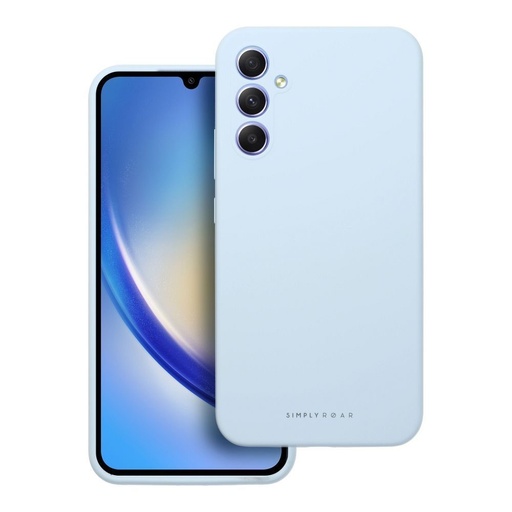 Samsung Galaxy A56 5G negru alb husă spate (Albastru)