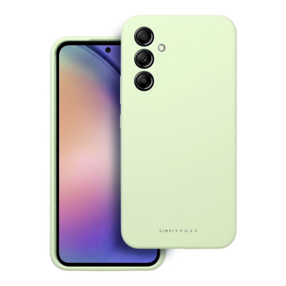 Samsung Galaxy A36 5G black white hátlap tok (Zöld)