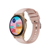 XO J6 AMOLED cu ecran, magnetic cu fixare, inteligent ceas sport cu funcție de apel (Rose Gold)