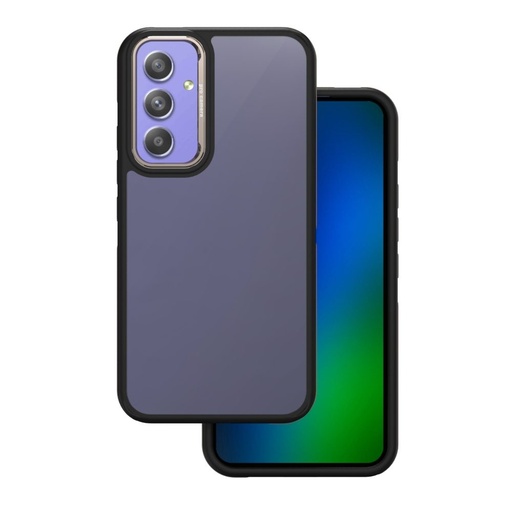 Samsung Galaxy A55 Crystal negru silicon husă spate (Gri)