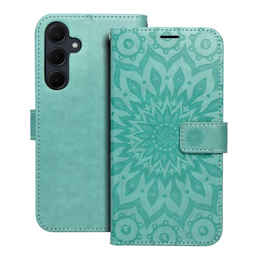 Samsung Galaxy A35 Forcell MEZZO cu clapetă husă (Verde)