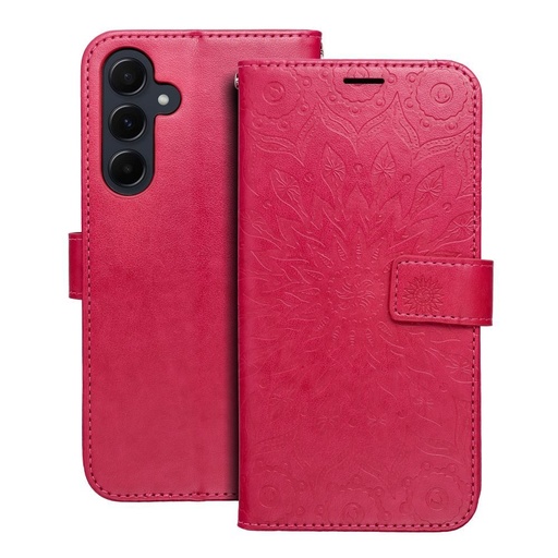 Samsung Galaxy A55 Forcell MEZZO cu clapetă husă (Magenta)