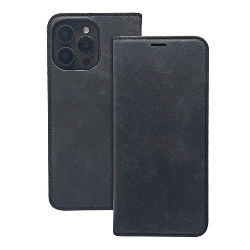 Honor 400 Lite Smart Sued husă tip carte (Negru)
