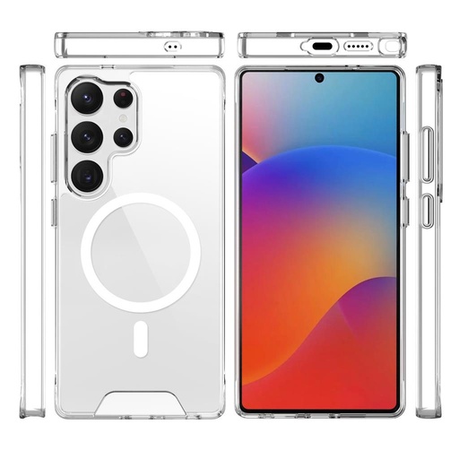 Samsung Galaxy S25 Ultra TOKO Space Magsafe husă spate (Transparent)
