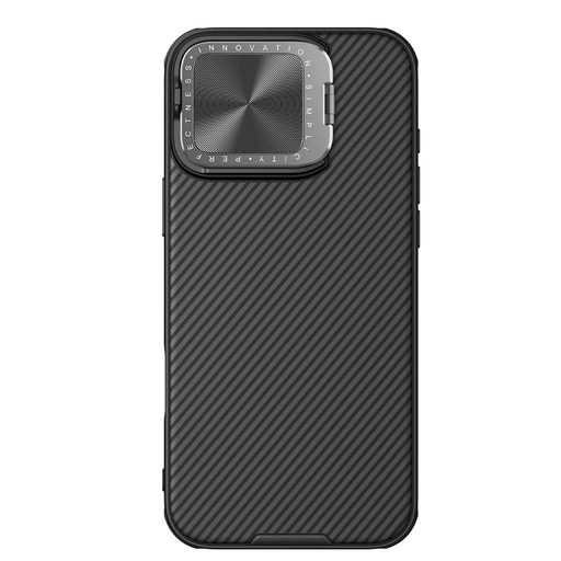 Apple iPhone 16 Pro Max Nillkin Camshield Prop husă spate (Negru)