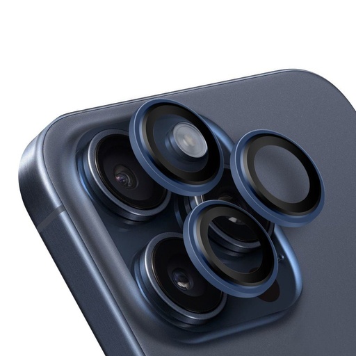 Apple iPhone 15 Pro & iPhone 15 Pro Max OBAL:ME protecție cameră (Albastru)