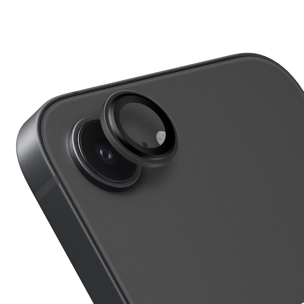 Apple iPhone 16e OBAL:ME kameravédő (Fekete)