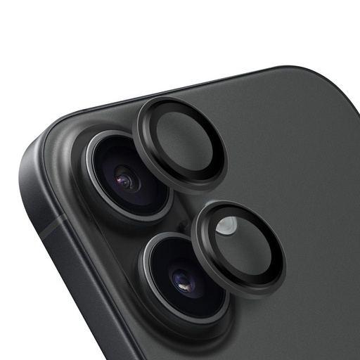 Apple iPhone 16 & iPhone 16 Plus OBAL:ME protecție cameră (Negru)