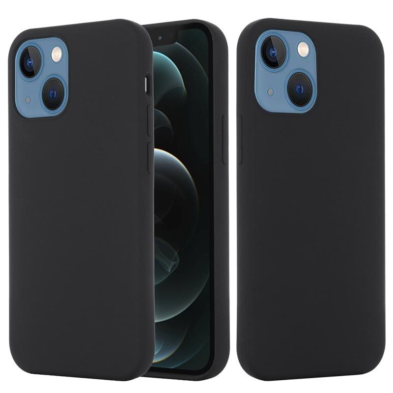 Apple iPhone 16 Pro Max liquid silicone MagSafe hátlap tok (Fekete)