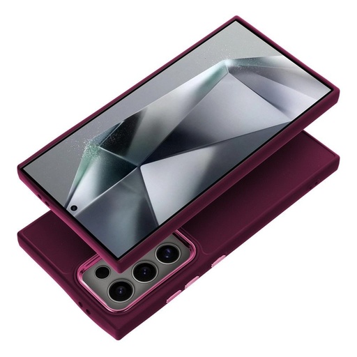 Xiaomi Redmi Note 14 Pro 5G / Redmi Note 14 Pro Plus 5G Frame silicone back cover case (Purple)