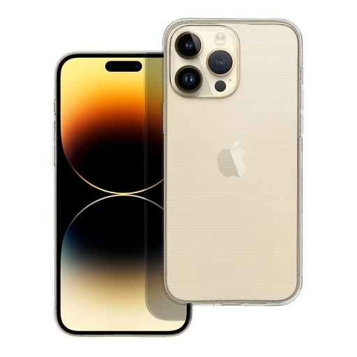 Apple iPhone 17 Pro Max 2 mm subțire silicon MagSafe husă spate (Transparent)