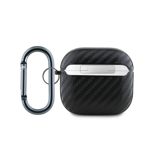 Apple AirPods 4 Roșu Bull PU Carbon husă AirPods 4 (Negru) - RBA4PUCAILK