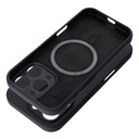 Apple iPhone 17 Air Silicone 2mm MagSafe tok (Fekete)