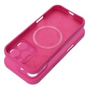 Apple iPhone 17 Silicone 2mm MagSafe tok (Rózsaszín)
