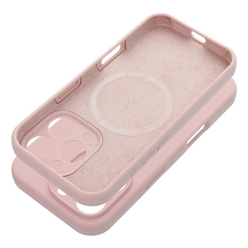 Apple iPhone 17 Air Silicone 2mm MagSafe husă (Roz)