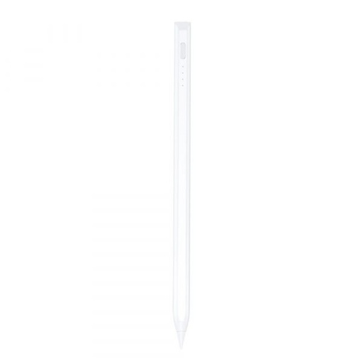 XO ST-08 capacitiv stylus iPadhez (Alb) – magnetic, anti-atingere design