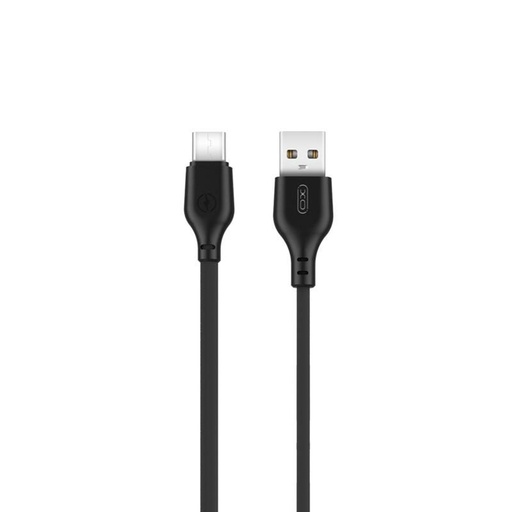 XO NB103 USB – USB-C cablu (Negru) - 1,0 m - 2.1A