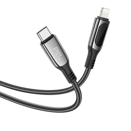 Hoco S51 lightning cablu, negru