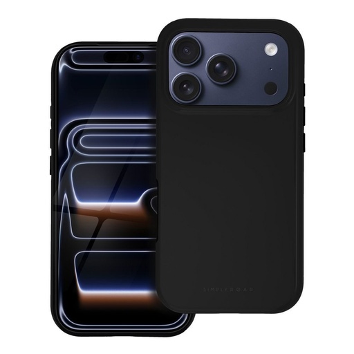 Apple iPhone 15 Roar Rainbow bumper husă spate (Negru)