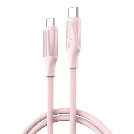 XO NB265 USB – USB-C cablu (Roz) - 1,0 m - 2.4A