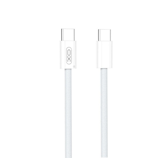 XO NB-Q260C USB-C – USB-C cablu (Alb) - 3,0 m - 60W
