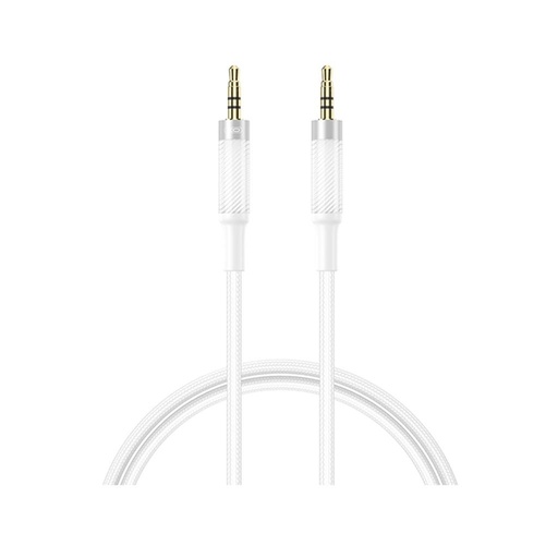 XO NB-R279C 3,5 mm – 3,5 mm audio cablu (Alb) - 1,0 m