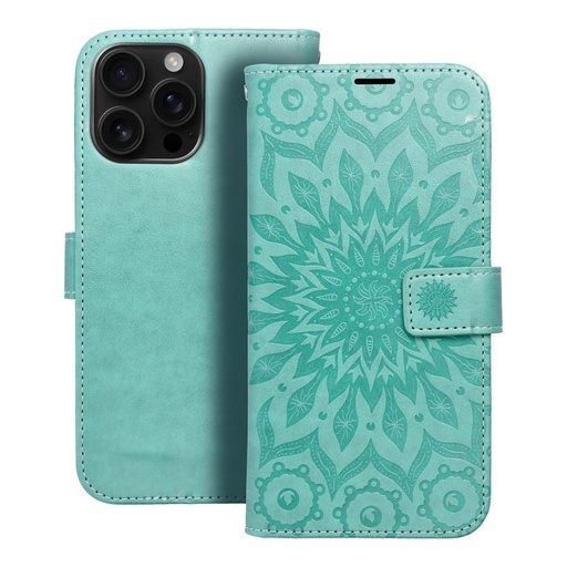 Apple iPhone 16 Pro Max Forcell MEZZO cu clapetă husă (Verde)