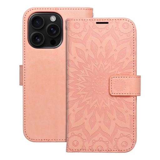 Apple iPhone 16 Pro Forcell MEZZO cu clapetă husă (Caisă)