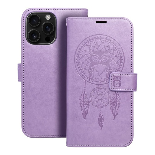 Apple iPhone 16 Pro Max Forcell MEZZO cu clapetă husă (Mov)