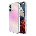 Apple iPhone 16 TOKO Pure rainbow magsafe hátlap tok (Rózsaszín)