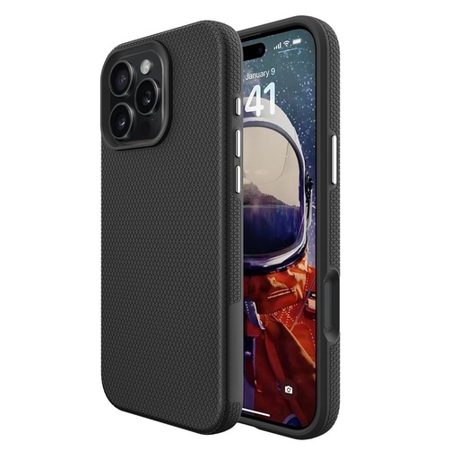 Apple iPhone 16 Pro TOKO Triangle husă spate (Negru)