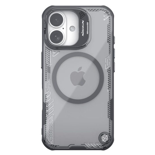 Apple iPhone 16 Nillkin Iceblade Prop camera visible magsafe husă spate (Negru)