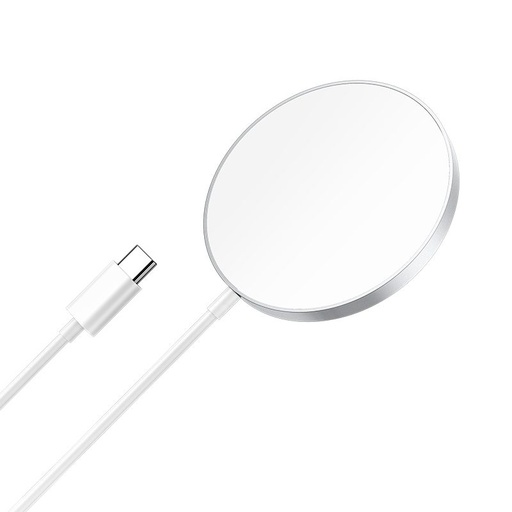 Borofone BQ11 fără fir încărcător, 15W, argintiu