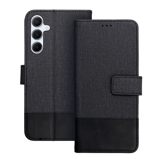 Samsung Galaxy A55 Gomma husă tip carte (Negru)