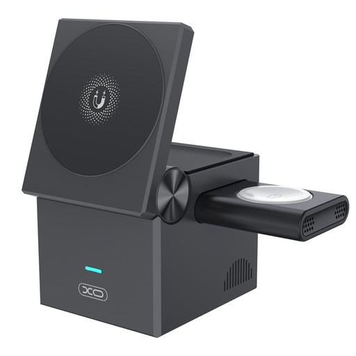 XO CX027 fără fir stație de încărcare magsafe (Negru)