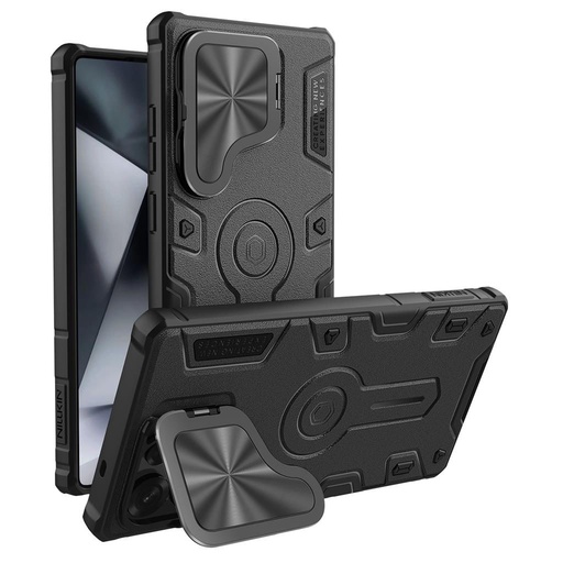 Samsung Galaxy S25 Ultra Nillkin CamShield Armor Prop MagSafe husă spate (Negru)