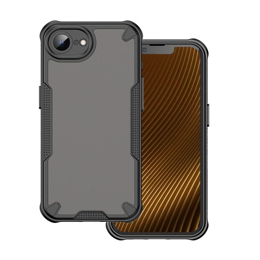 Apple iPhone 16e Defender Mat husă spate (Negru)