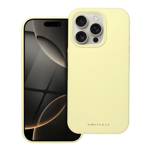 Apple iPhone 16 Pro Roar Cloud skin husă spate (Deschis galben)
