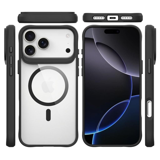 Apple iPhone 17 Pro Max TOKO Combat x mode magsafe husă spate (Negru)