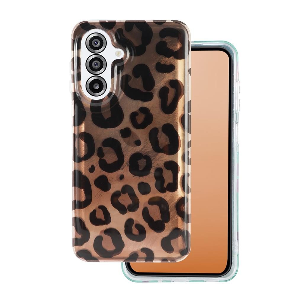 Samsung Galaxy A16 4G / Galaxy A16 5G Animal Print hátlap tok (Párduc)