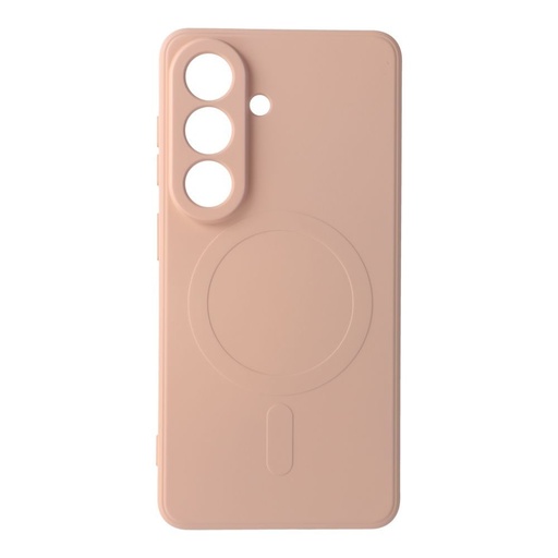 Samsung Galaxy S26 Silicone mag cover magsafe back cover case (Pink)